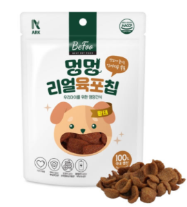 베푸 멍멍 리얼 육포칩 황태 50g