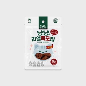 베푸 냥냥 리얼 육포칩 소고기 50g