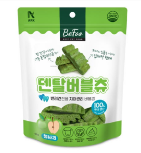 베푸 덴탈 버블츄 시리즈 청사과 96g