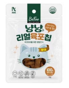 베푸 냥냥 리얼 육포칩 황태 50g